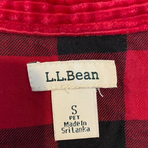 𝅺L.LBEAN Womens Red Corduroy Shacket - Picture 2 of 6